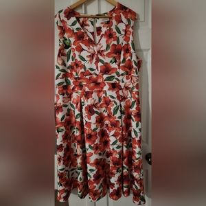 Calvin Klein floral dress
